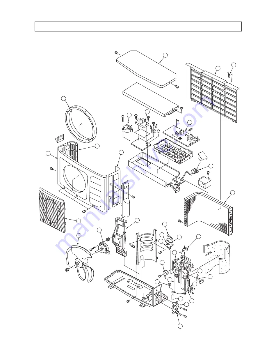 Hitachi Summit RAC-60YH5 Service Manual Download Page 105