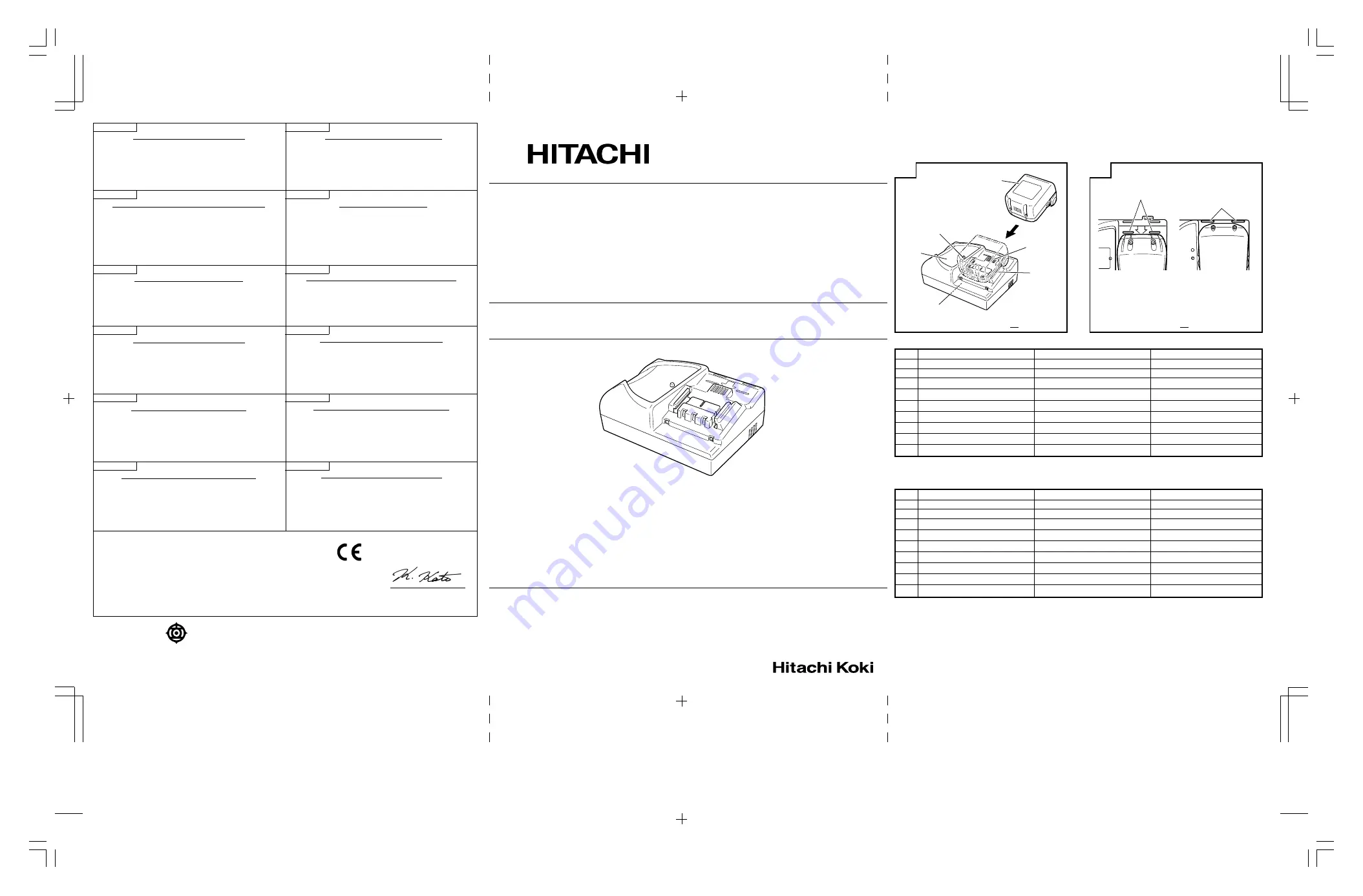 Hitachi UC 18YRSL Handling Instructions Manual Download Page 2