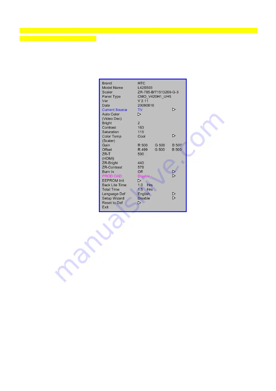 Hitachi UltraVision L42S503 Manual Download Page 9