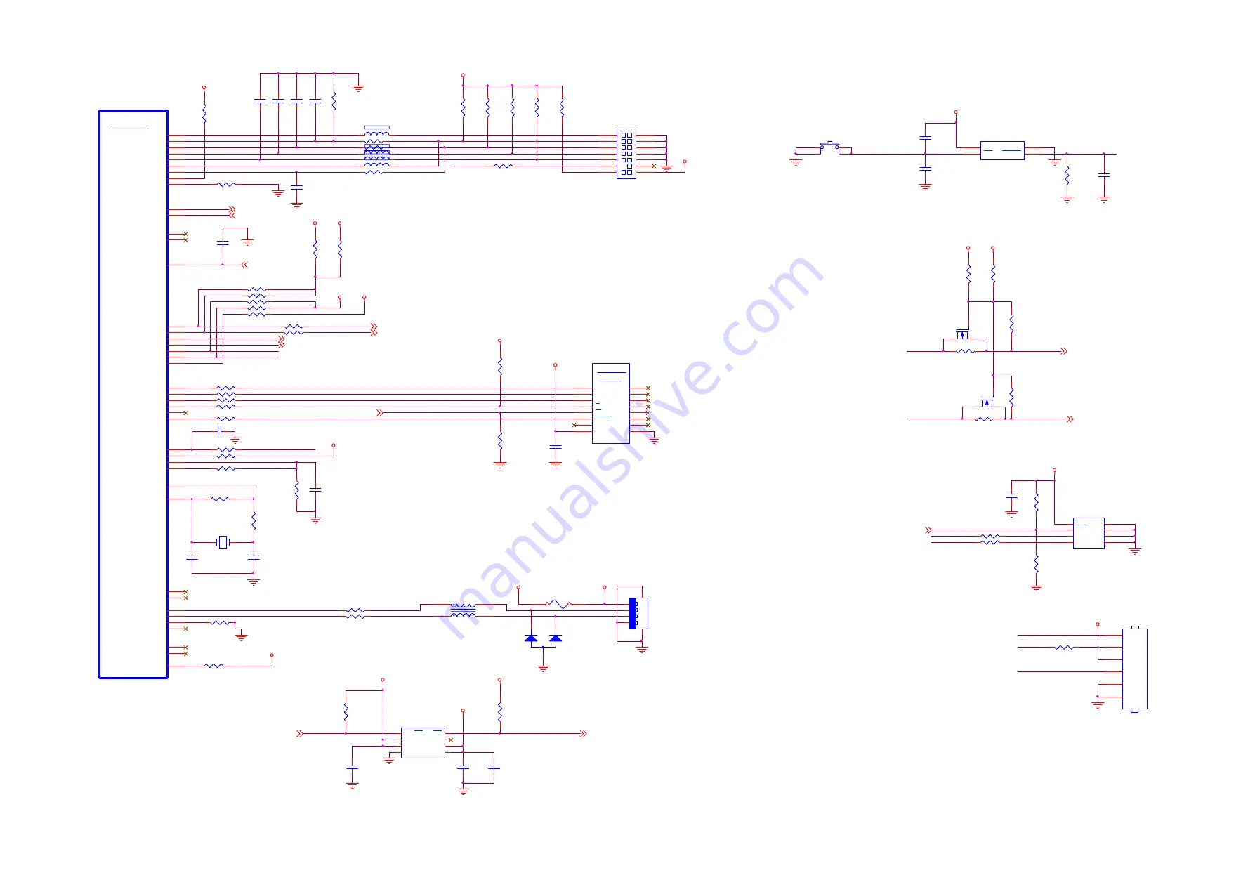 Hitachi UltraVision L55S603 Service Manual Download Page 22