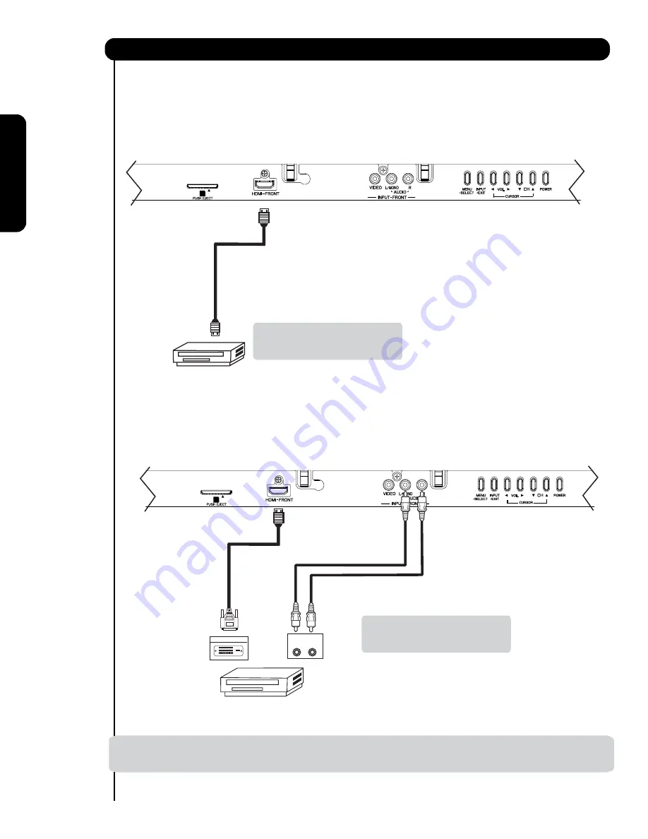 Hitachi Ultravision P50V701 Operating Manual Download Page 16