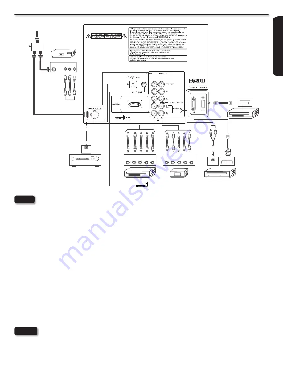 Hitachi UltraVision P50V702 Operating Manual Download Page 15