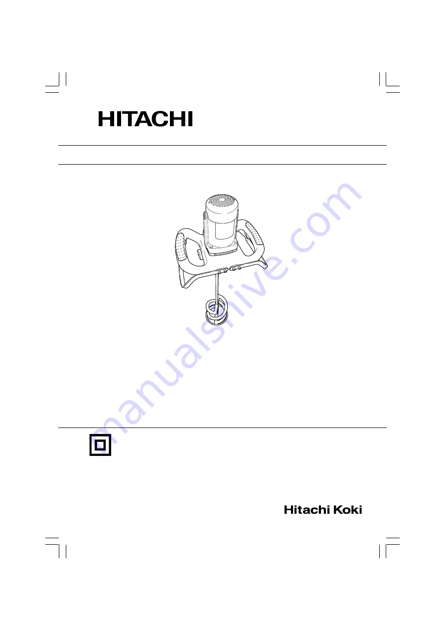 Hitachi um 12vst Скачать руководство пользователя страница 1