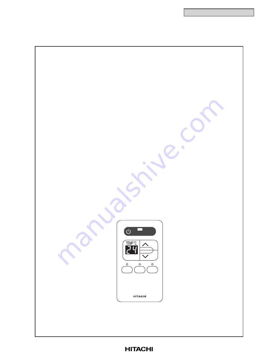 Hitachi Utopia PAS-3HVRG Service Manual Download Page 104