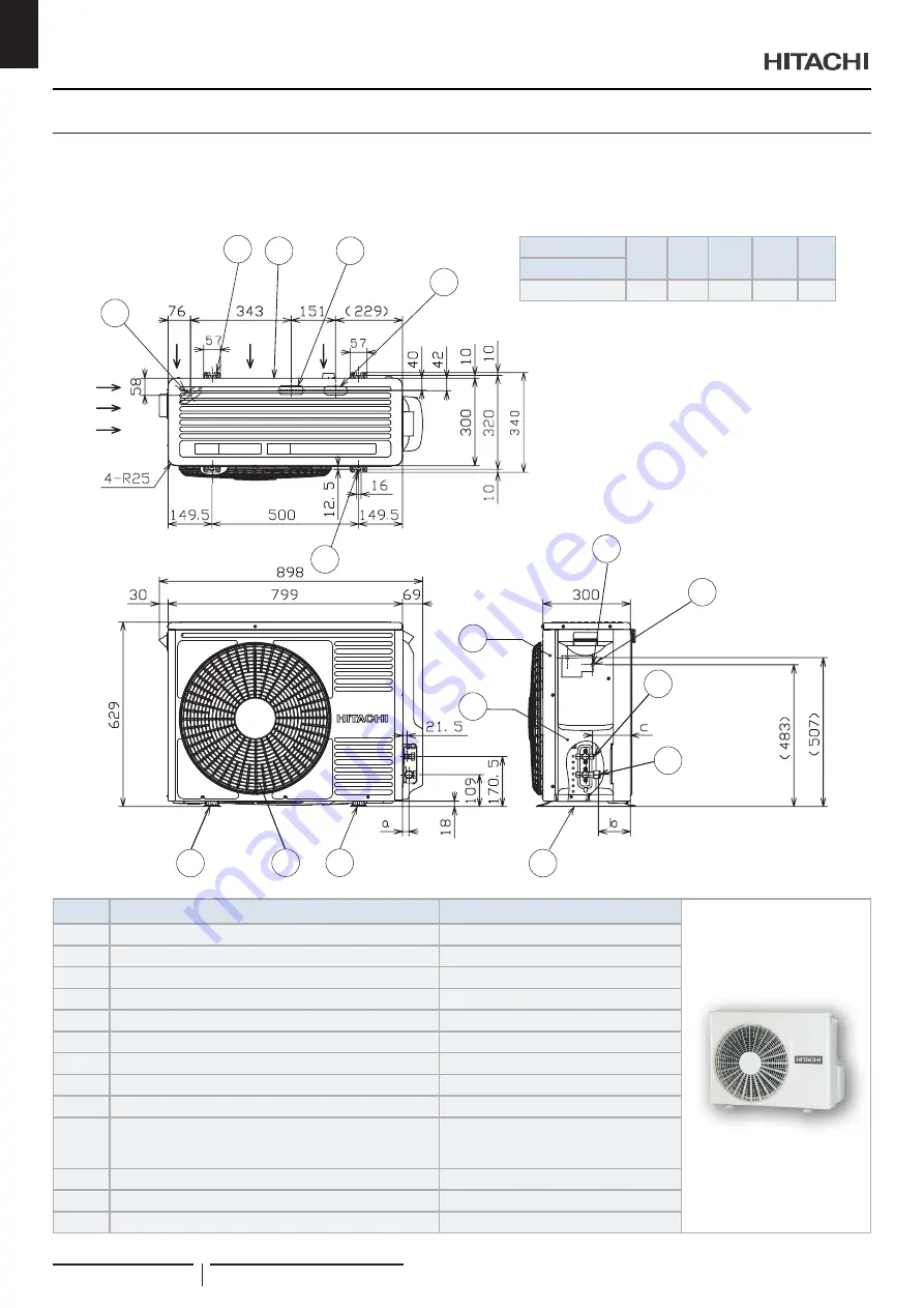 Hitachi UTOPIA RAS-3HVRC2 Instruction Manual Download Page 24