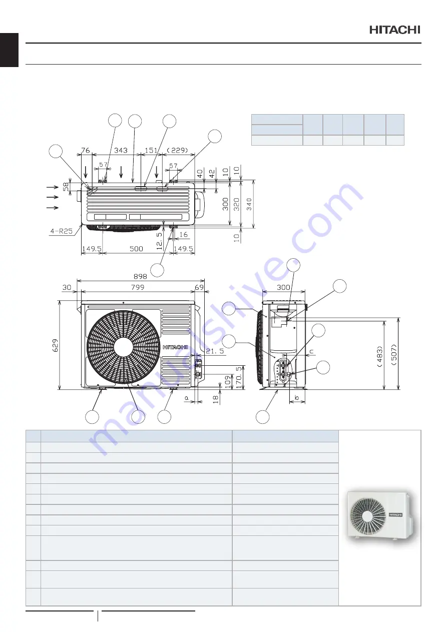 Hitachi UTOPIA RAS-3HVRC2 Instruction Manual Download Page 40