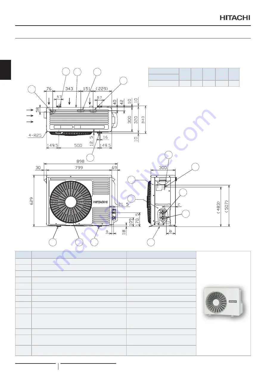 Hitachi UTOPIA RAS-3HVRC2 Instruction Manual Download Page 70