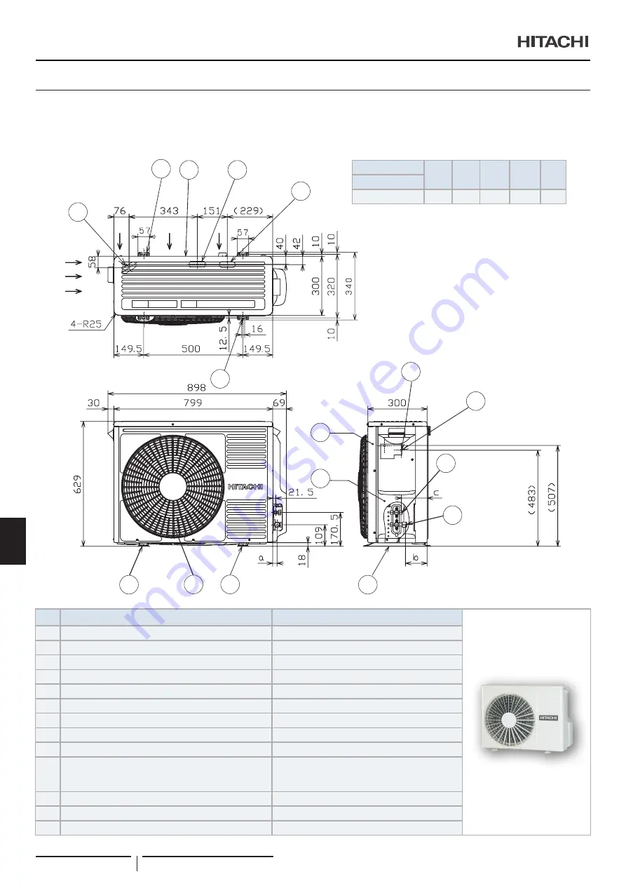 Hitachi UTOPIA RAS-3HVRC2 Instruction Manual Download Page 190