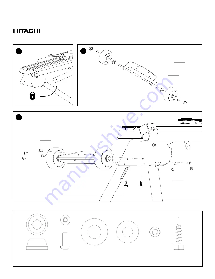 Hitachi UU610 Instruction Manual Download Page 4