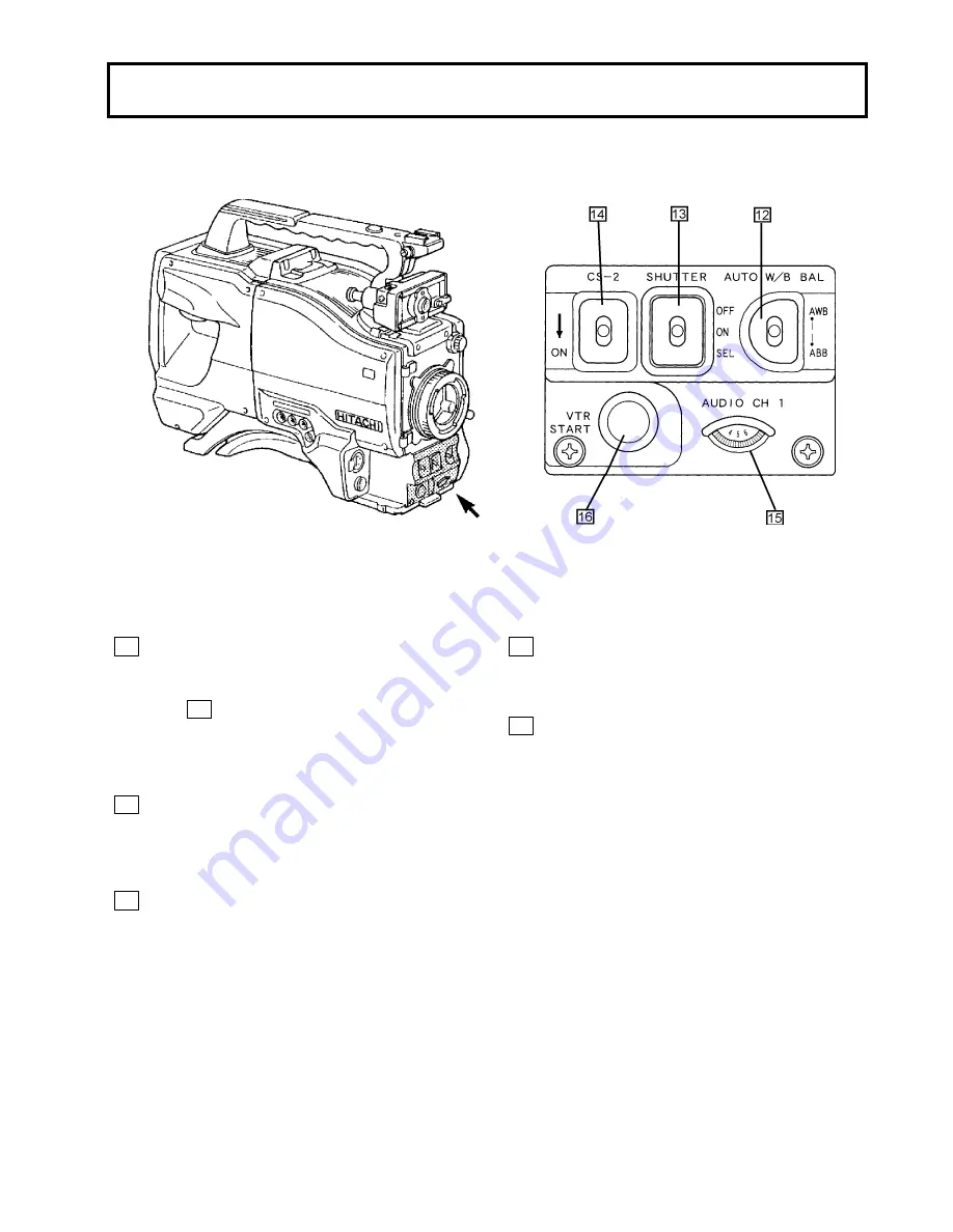 Hitachi V-21 Operating Instructions Manual Download Page 18