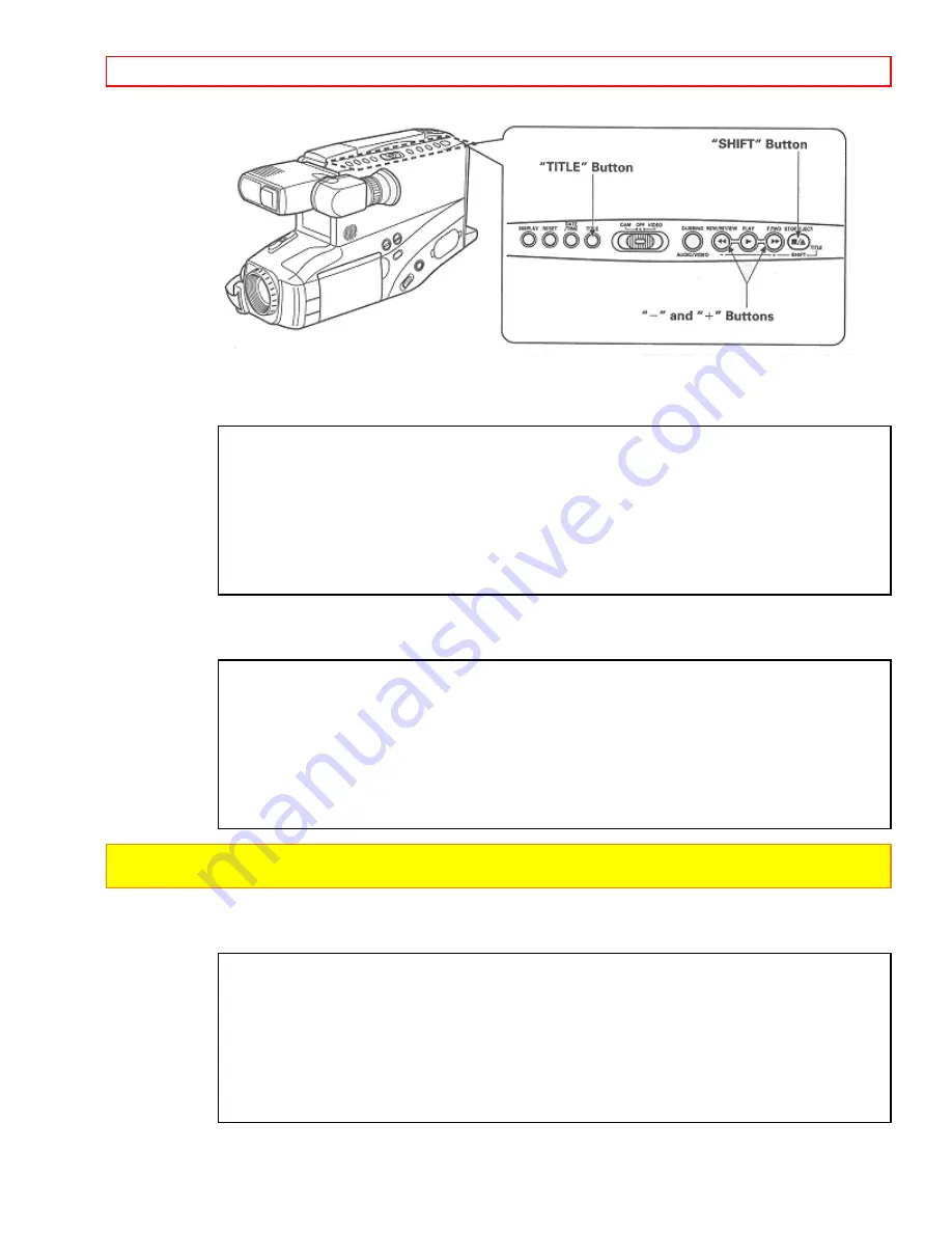 Hitachi VM-7500LA - Camcorder Instruction Manual Download Page 43