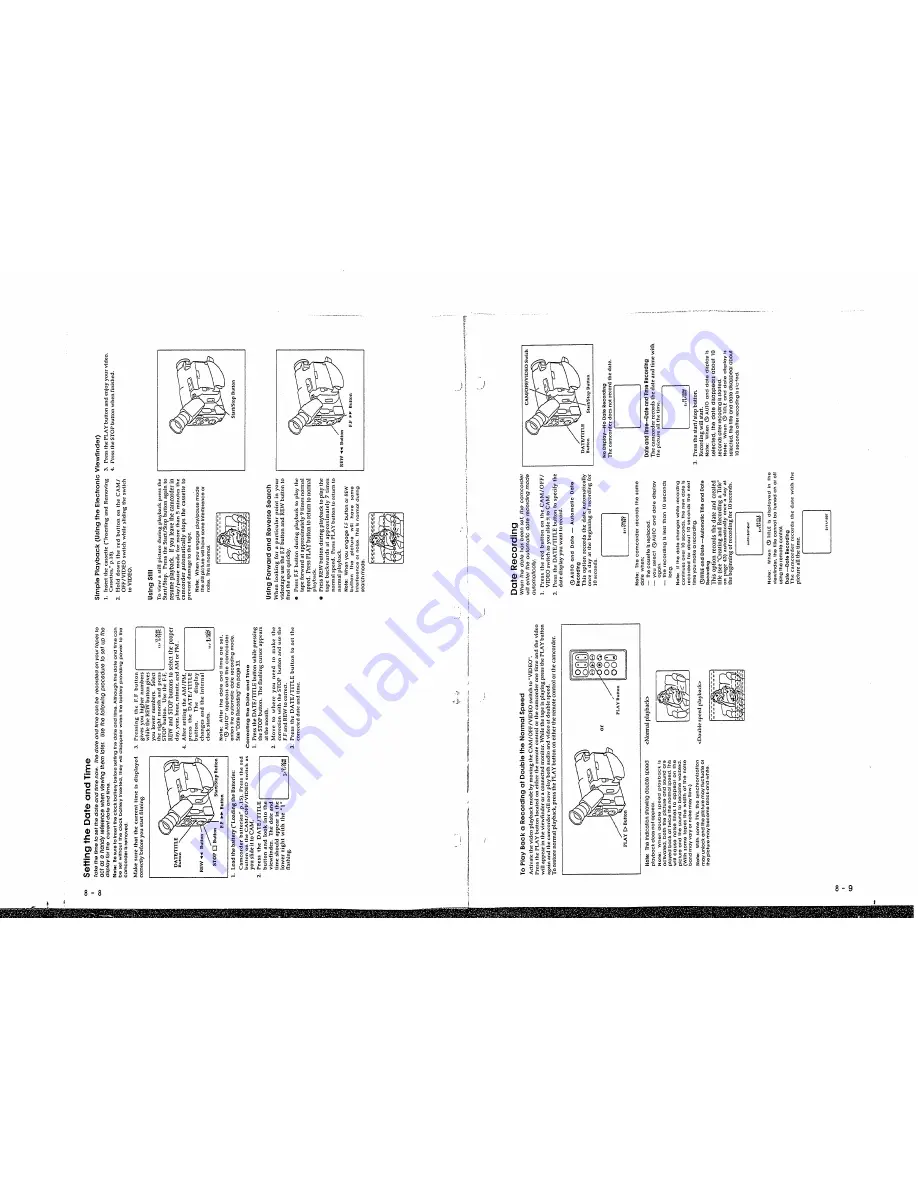 Hitachi VM-E521A Service Manual Download Page 100