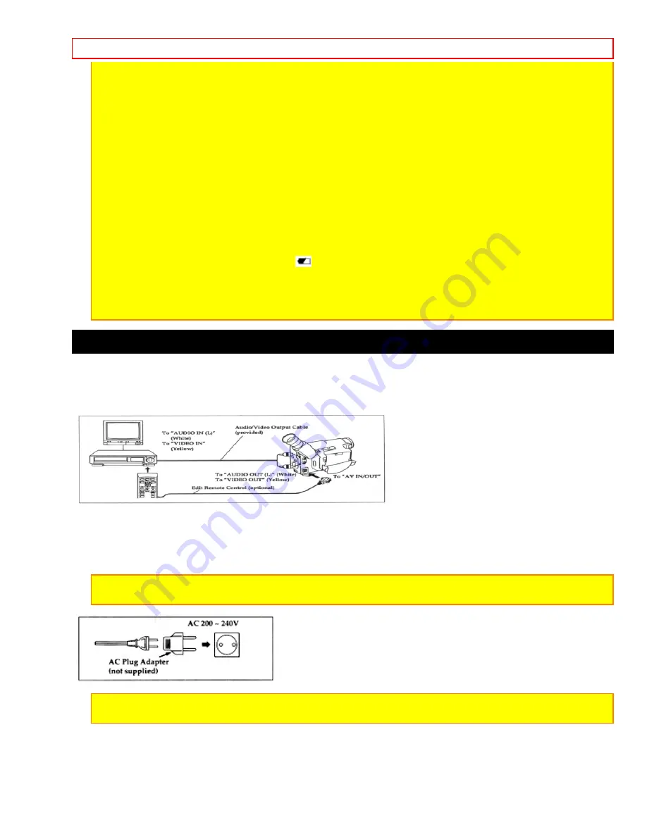 Hitachi VME-625LA - Camcorder Instruction Manual Download Page 17