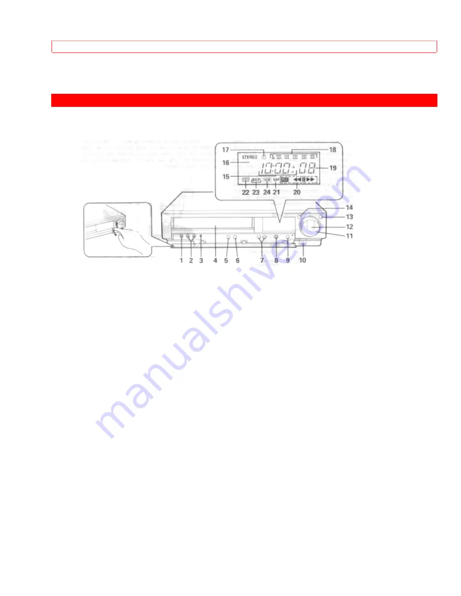 Hitachi VT-F462A Instruction Manual Download Page 11