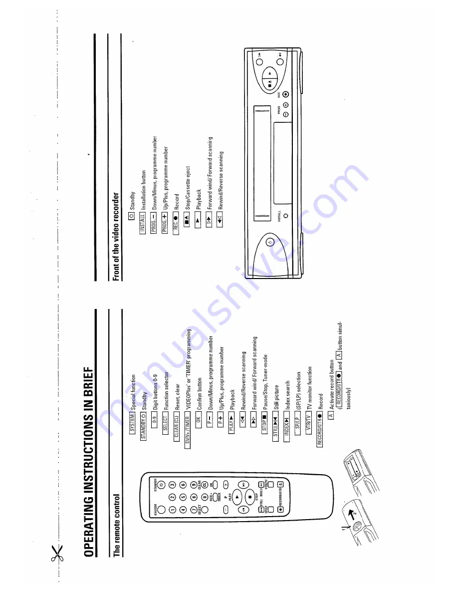 Hitachi VT-F641EUKN Operating Instructions Manual Download Page 2