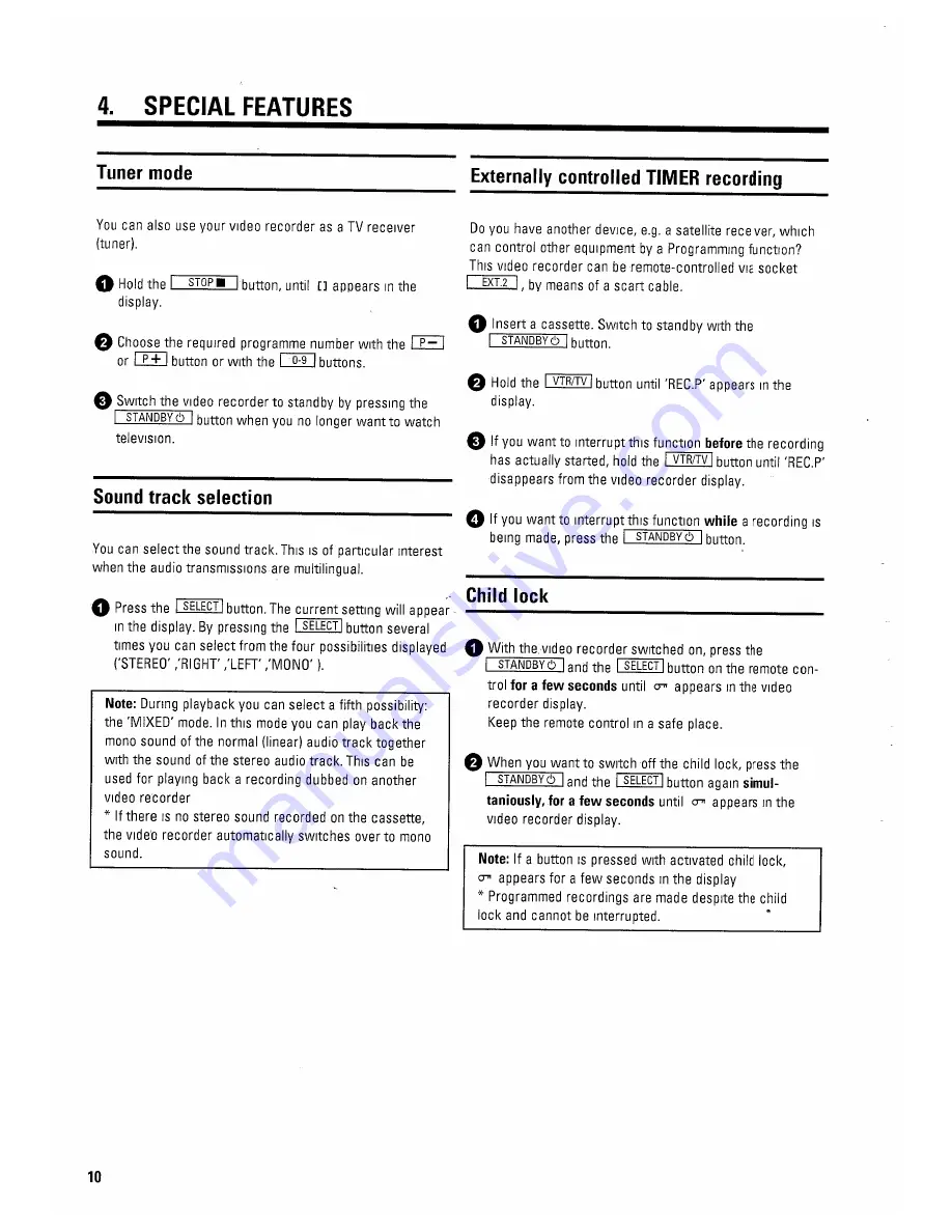 Hitachi VT-F641EUKN Operating Instructions Manual Download Page 13