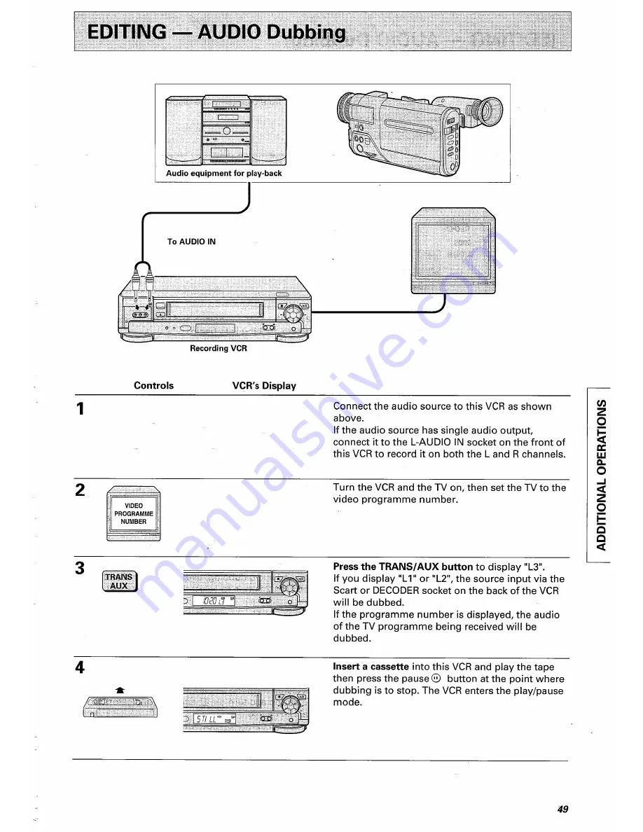 Hitachi VT-F660E Скачать руководство пользователя страница 49