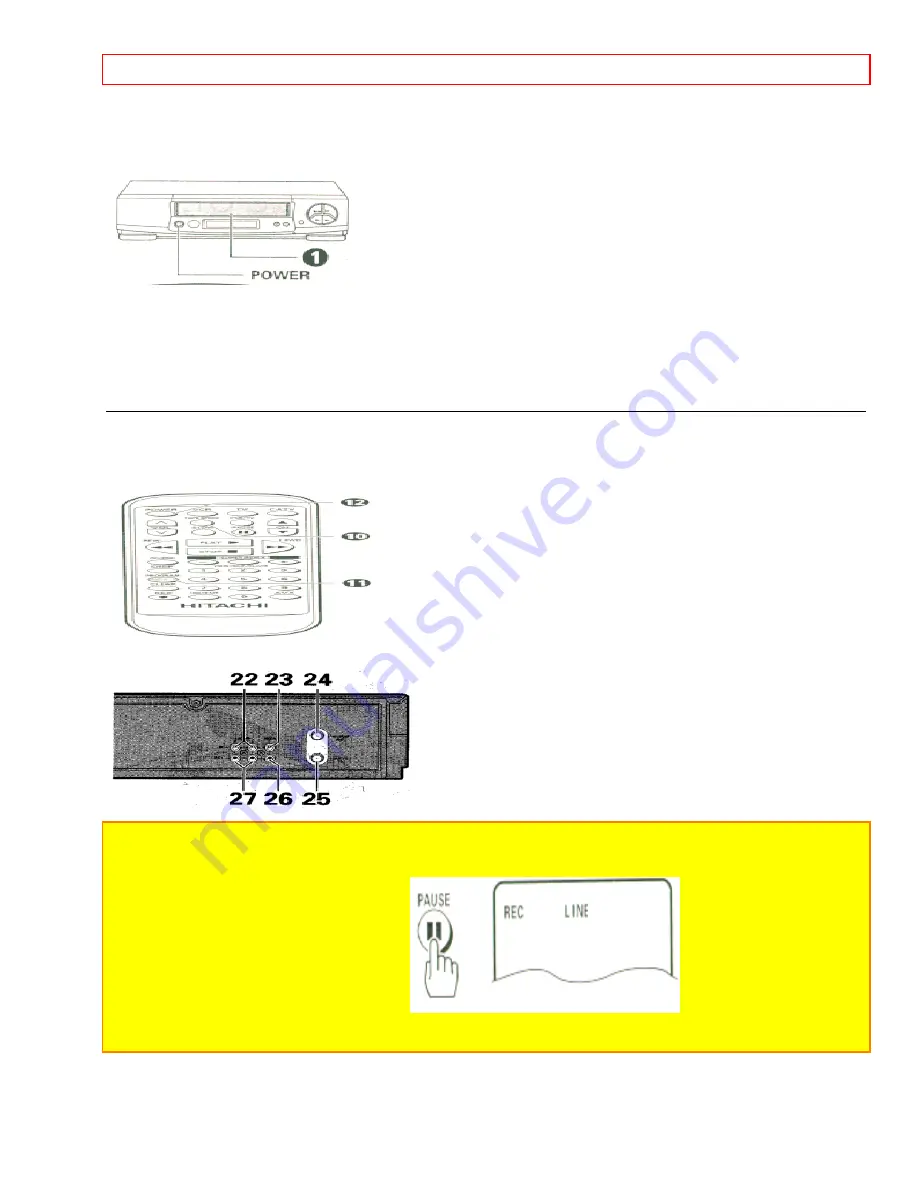 Hitachi VT-FX614A Owner'S Manual Download Page 57