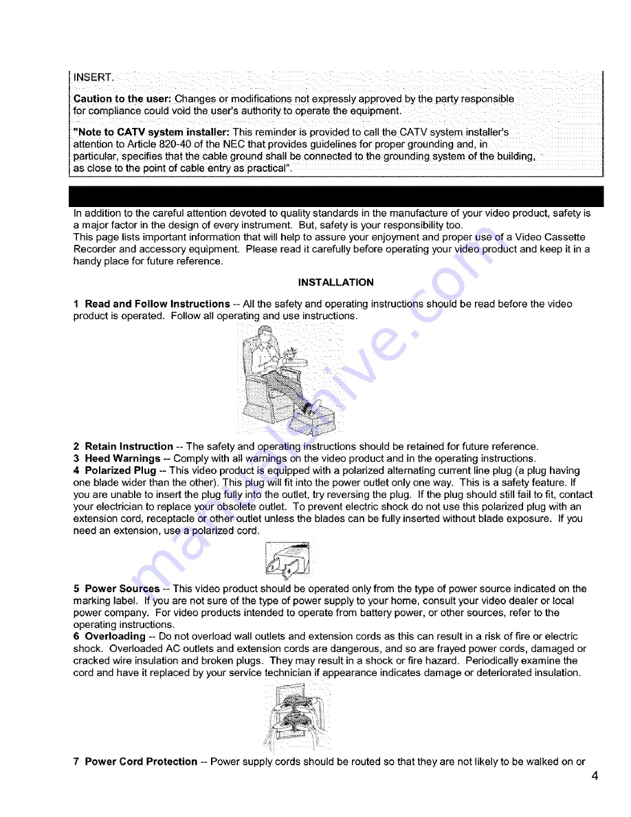 Hitachi VT-FX631A Owner'S Manual Download Page 4