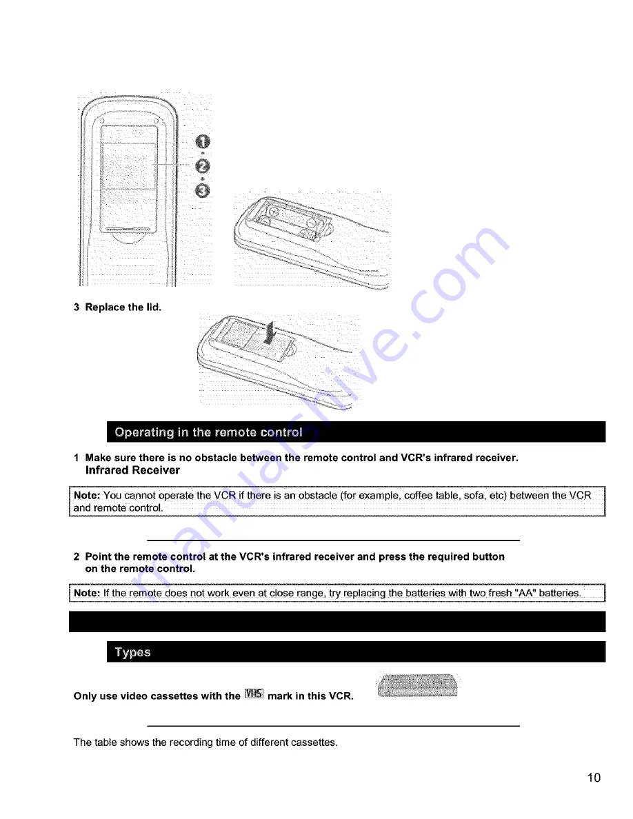 Hitachi VT-FX631A Owner'S Manual Download Page 10