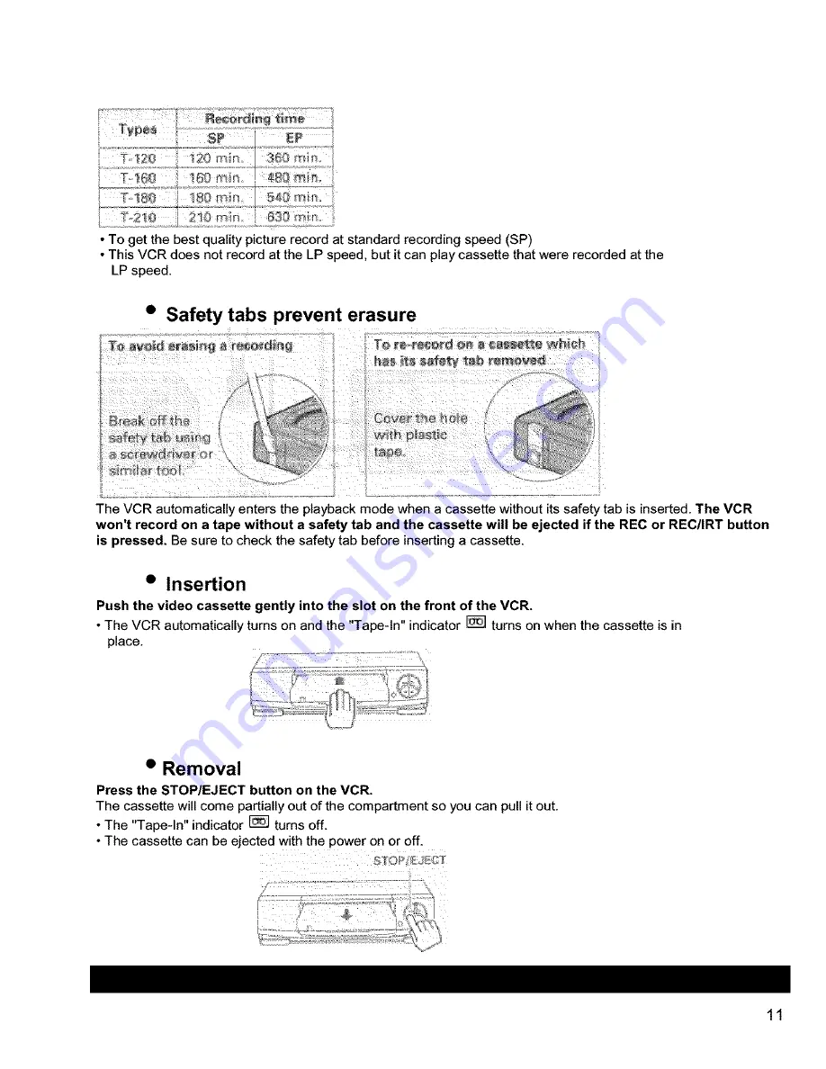 Hitachi VT-FX631A Owner'S Manual Download Page 11