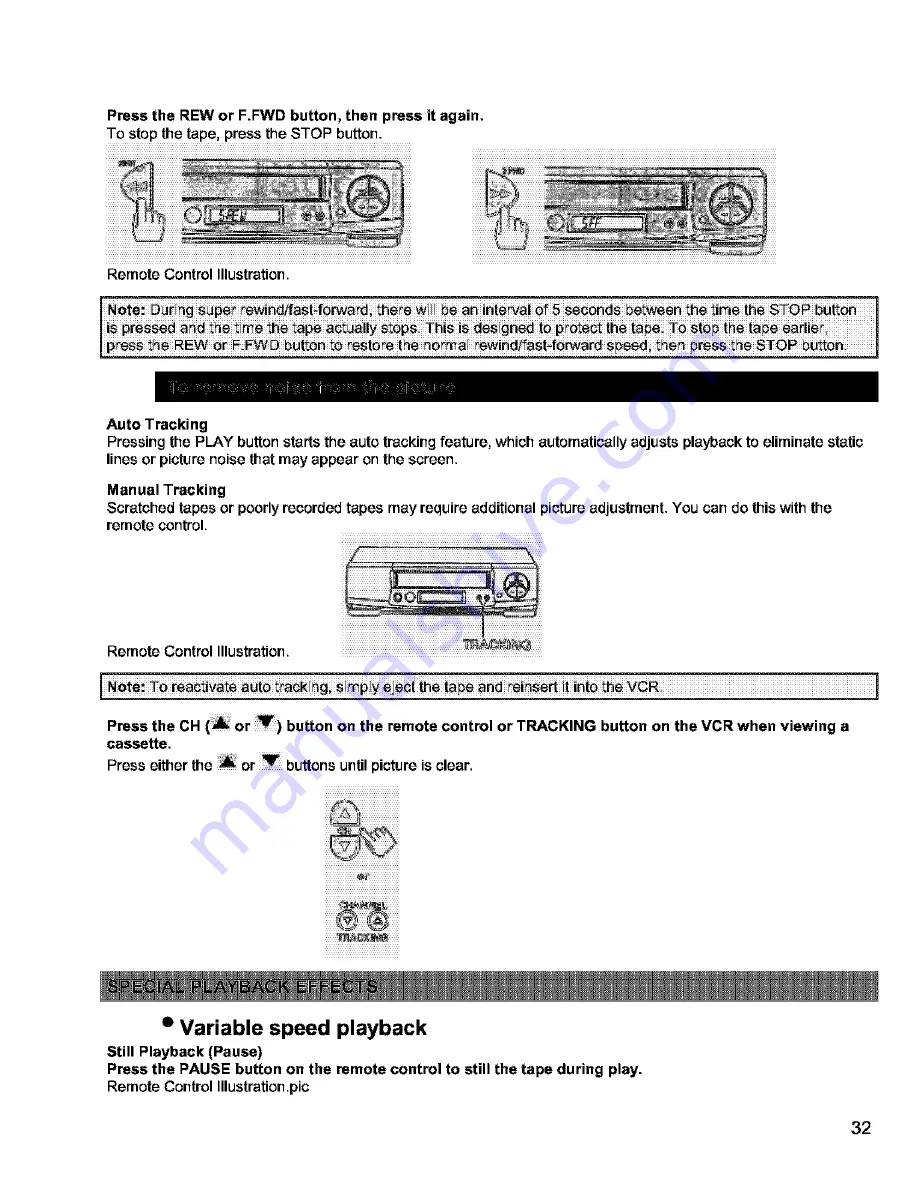 Hitachi VT-FX631A Owner'S Manual Download Page 32