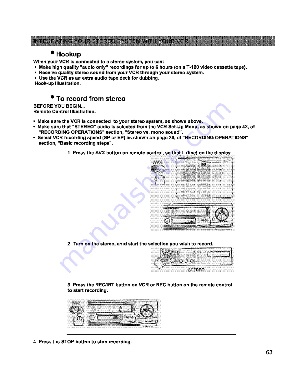 Hitachi VT-FX631A Скачать руководство пользователя страница 63