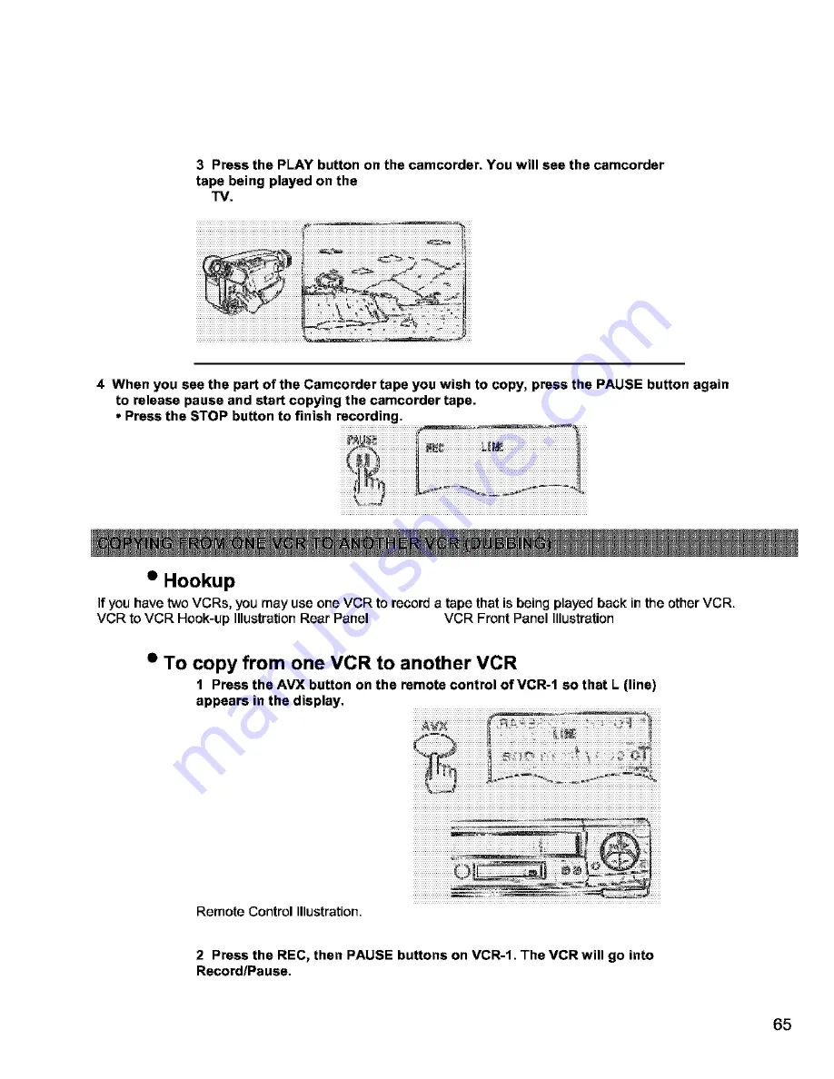 Hitachi VT-FX631A Owner'S Manual Download Page 65