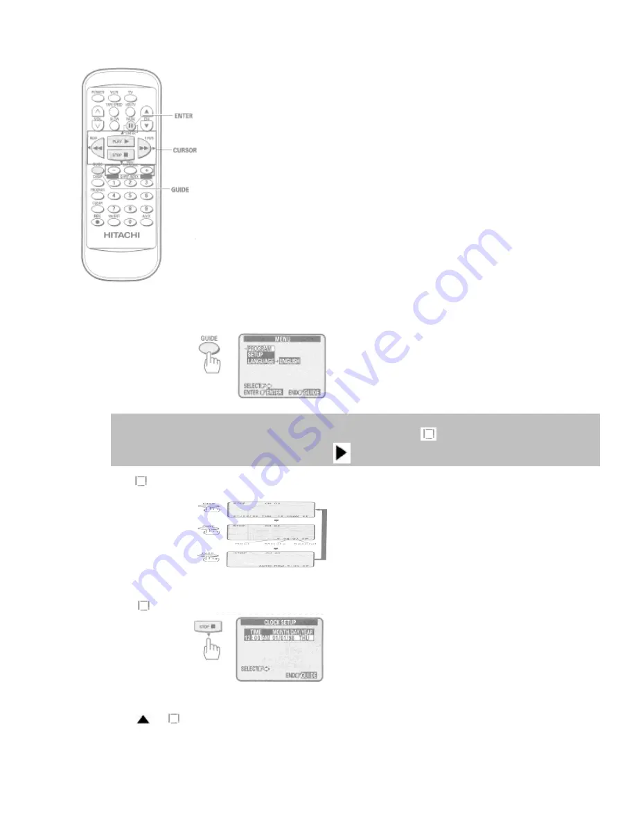 Hitachi VT-FX6404A Owner'S Manual Download Page 21