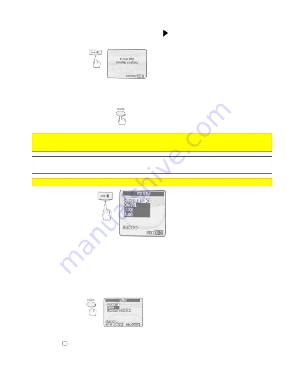 Hitachi VT-FX6404A Owner'S Manual Download Page 25