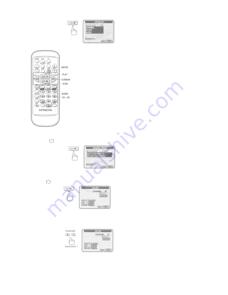 Hitachi VT-FX6404A Owner'S Manual Download Page 26