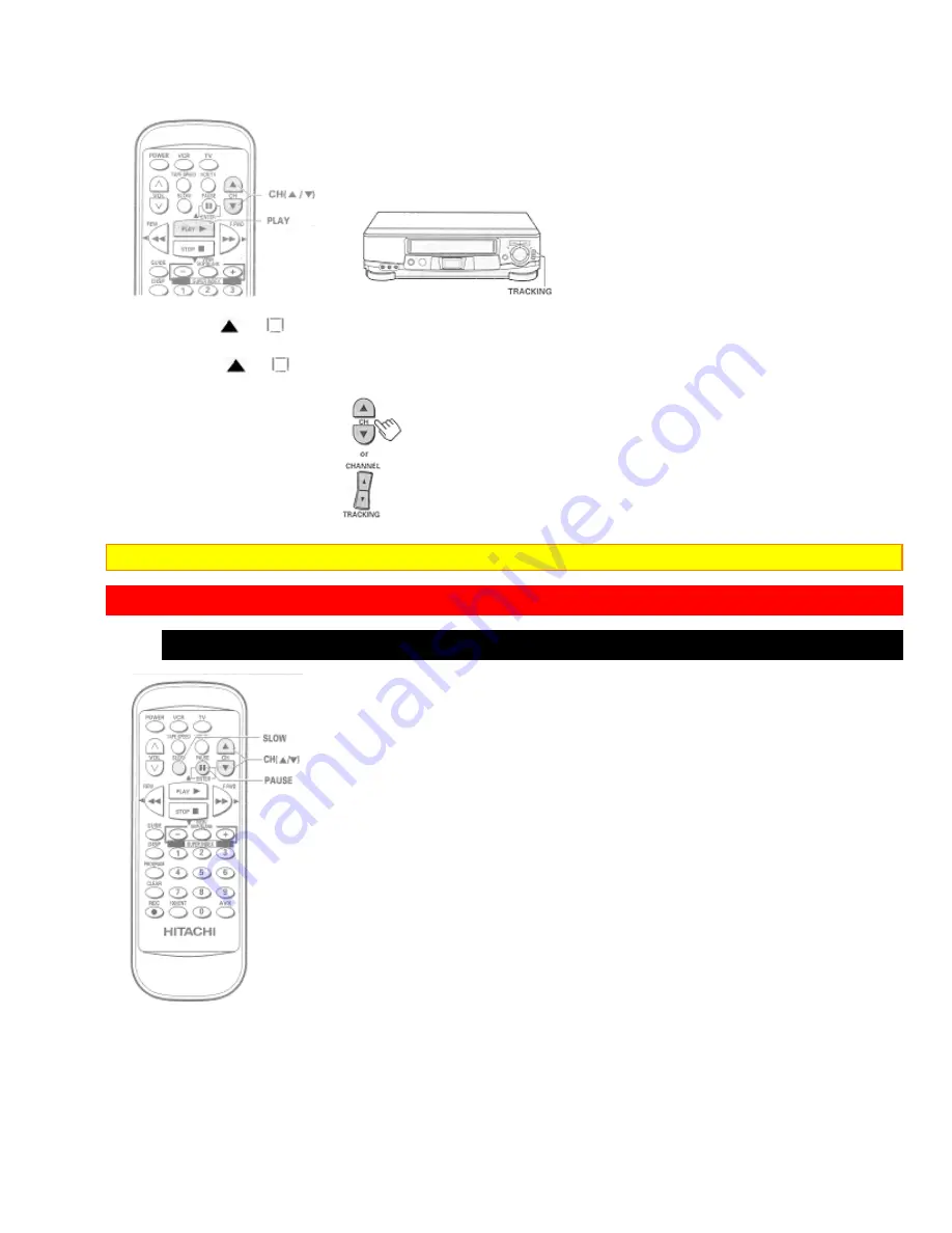 Hitachi VT-FX6404A Owner'S Manual Download Page 34