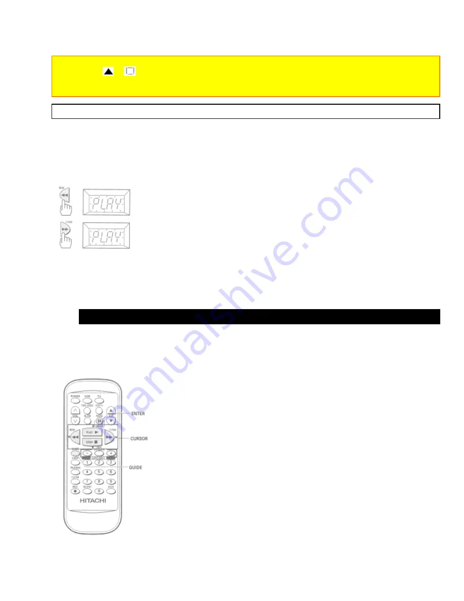 Hitachi VT-FX6404A Owner'S Manual Download Page 36