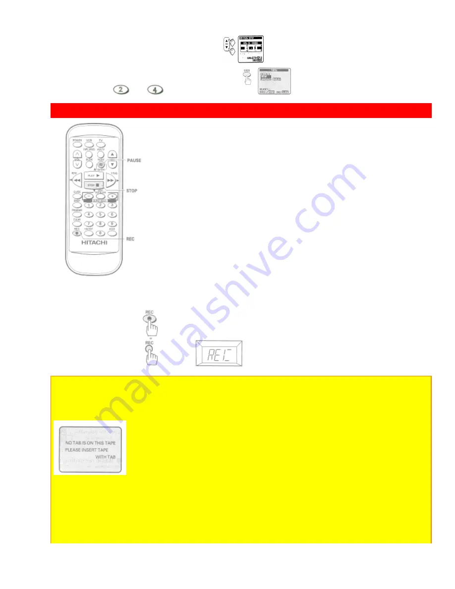 Hitachi VT-FX6404A Owner'S Manual Download Page 46