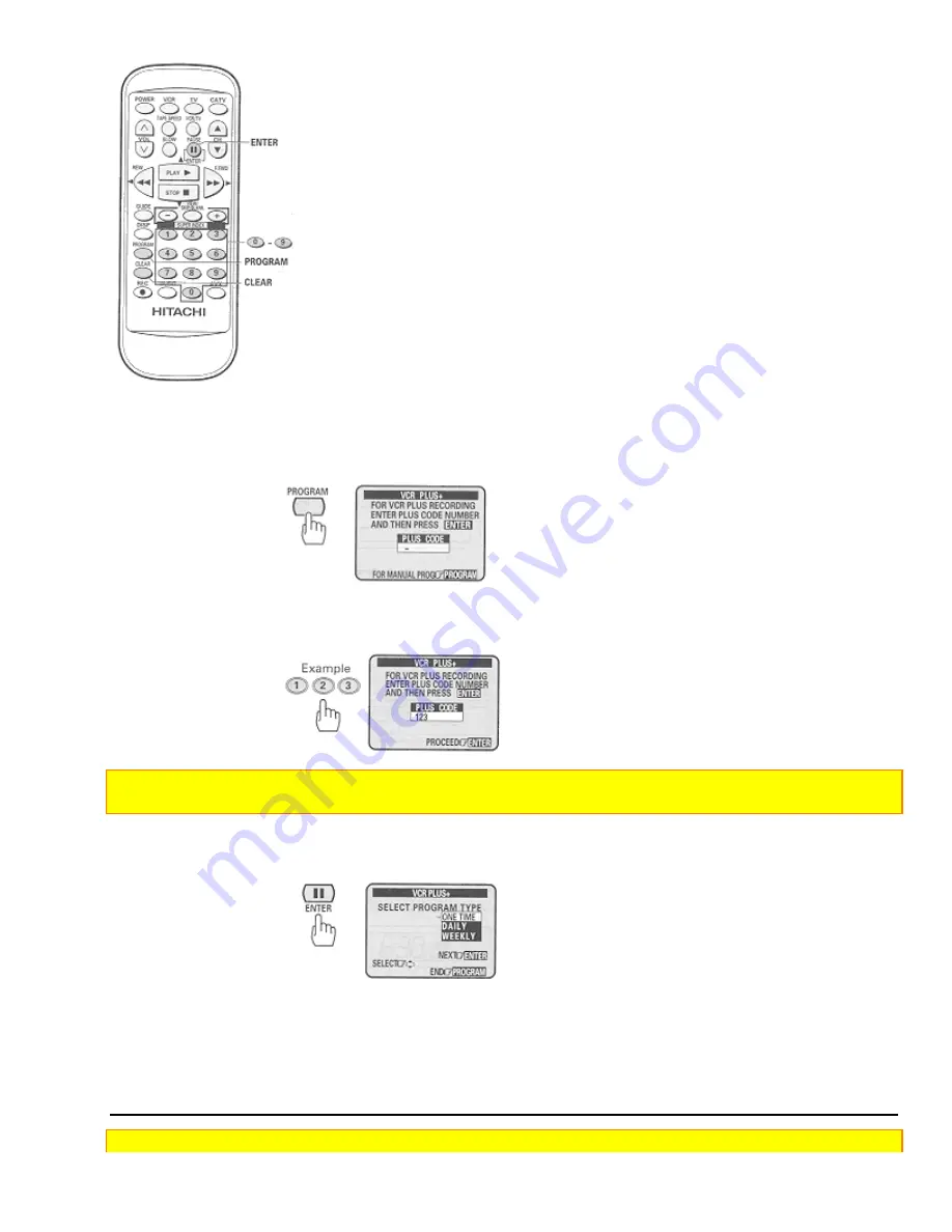 Hitachi VT-FX6404A Owner'S Manual Download Page 60