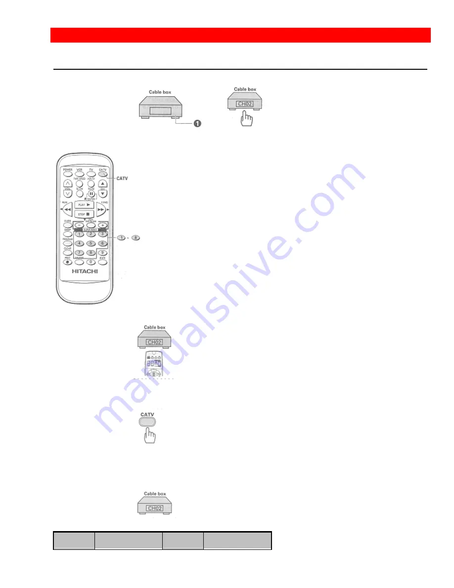 Hitachi VT-FX6404A Owner'S Manual Download Page 66