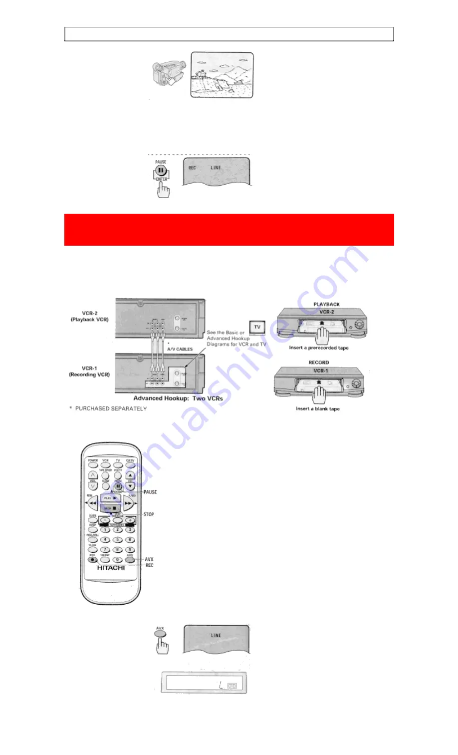 Hitachi VT-FX6510A Owner'S Manual Download Page 68