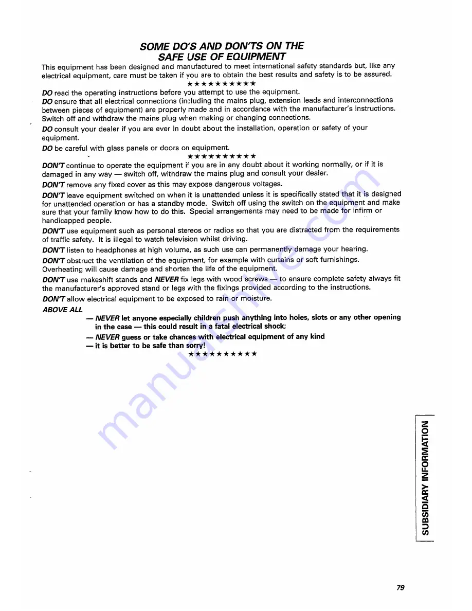 Hitachi VT-FX770E Instruction Manual Download Page 79