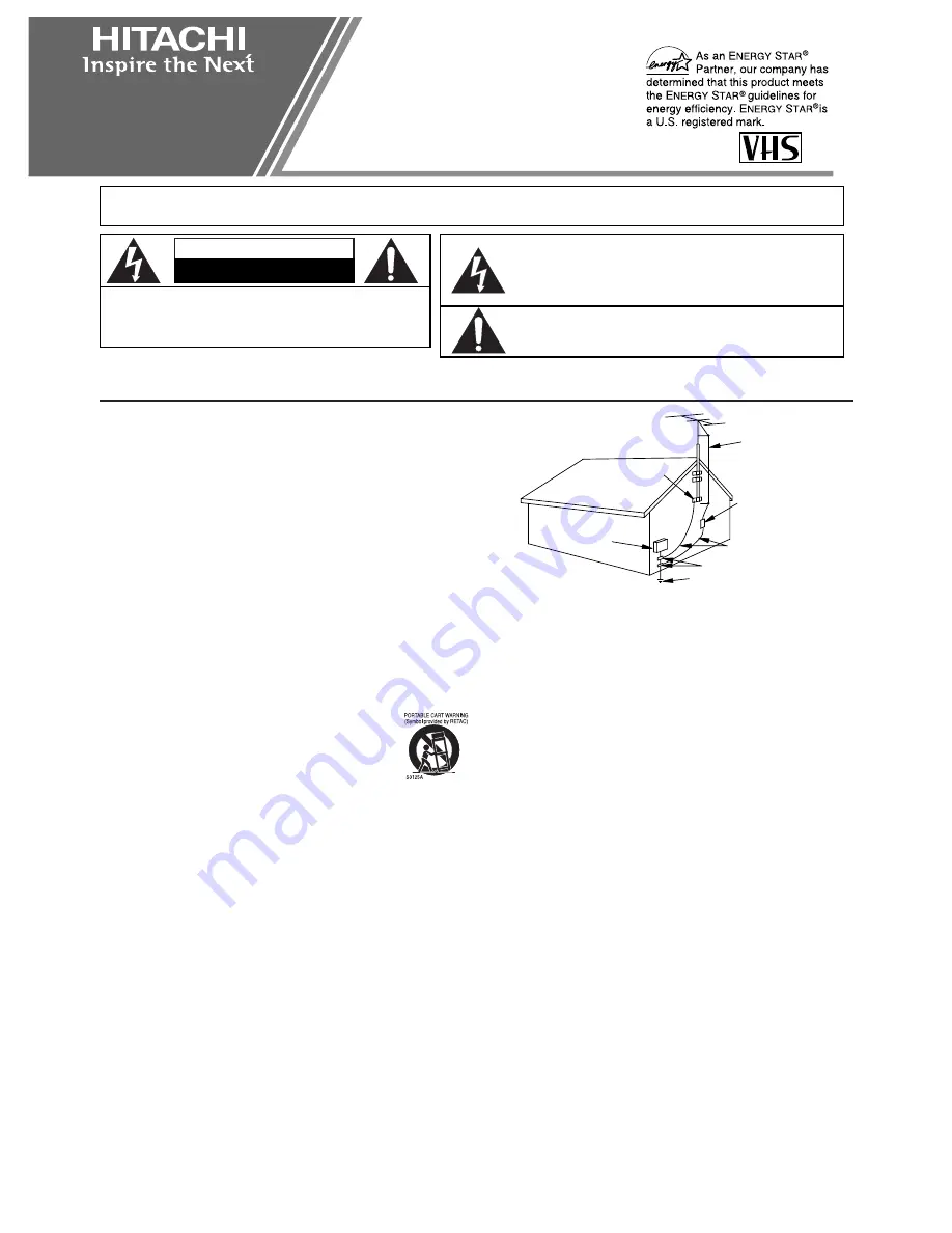 Hitachi VT-FX795A Owner'S Manual Download Page 1