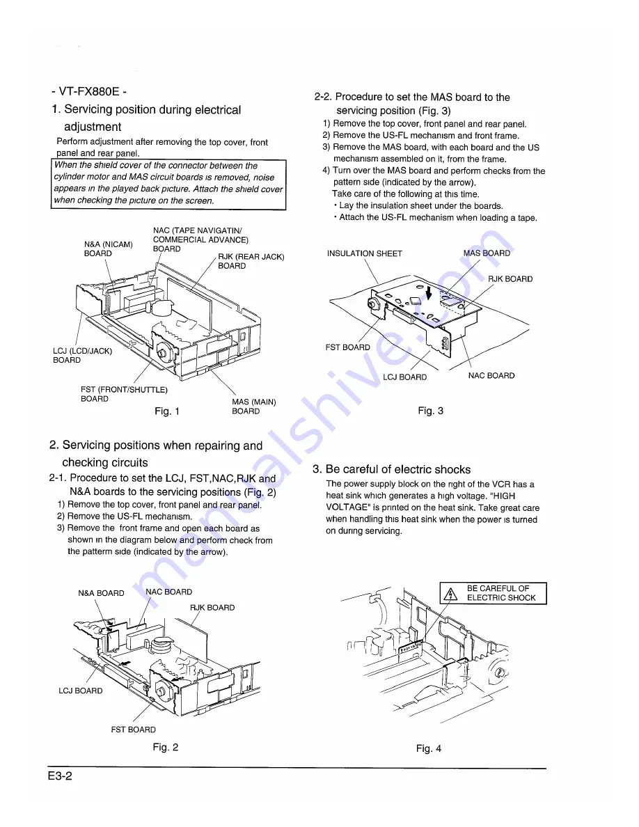 Hitachi VT-FX840E Service Manual Download Page 30