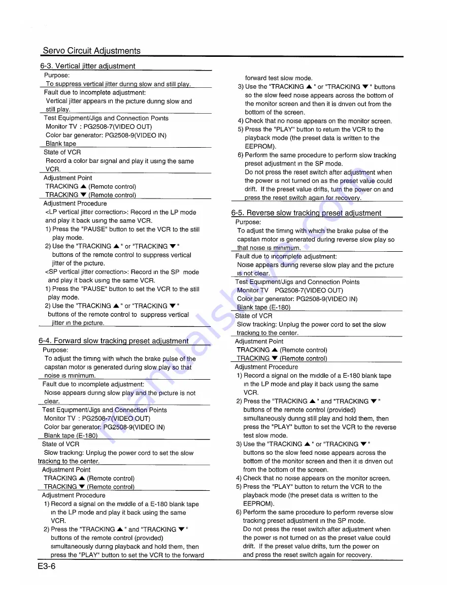 Hitachi VT-FX840E Service Manual Download Page 34