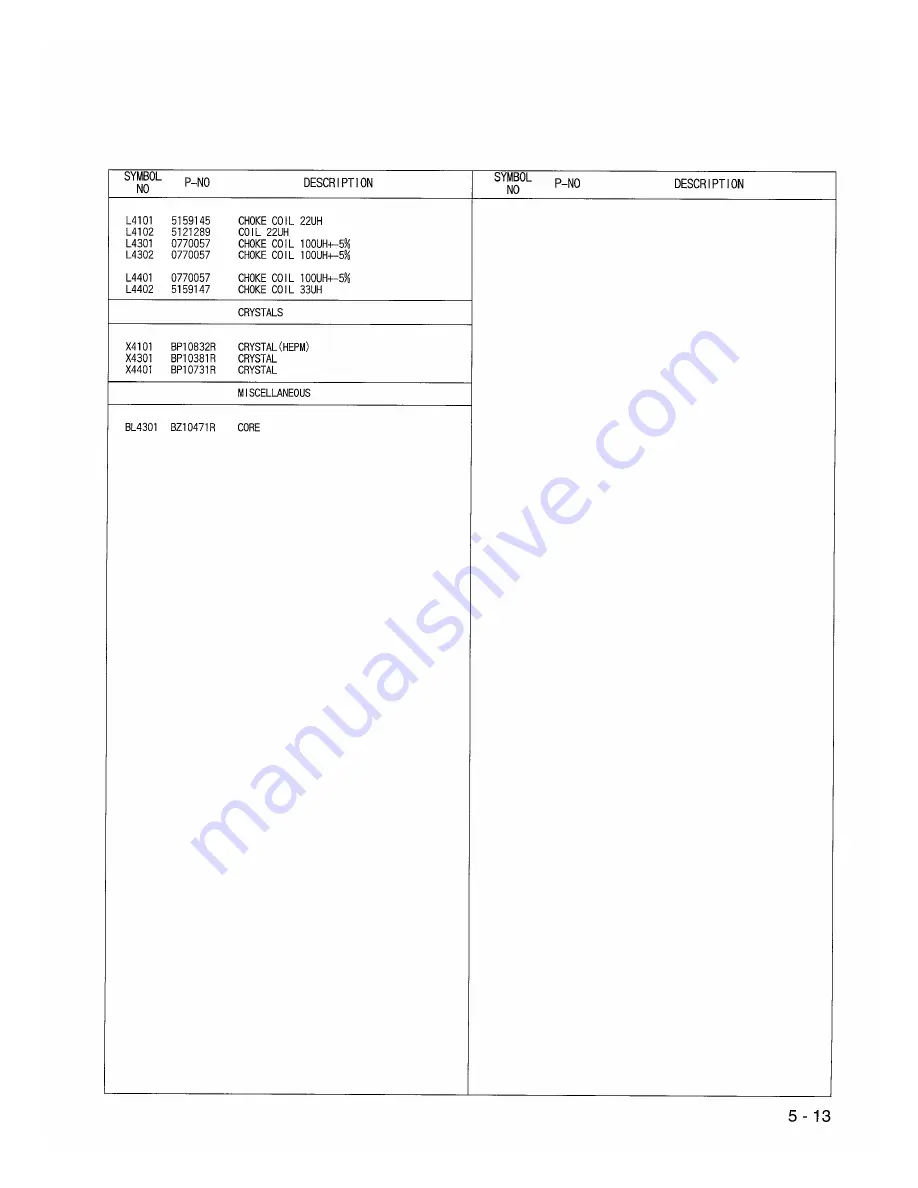 Hitachi VT-FX840E Service Manual Download Page 55