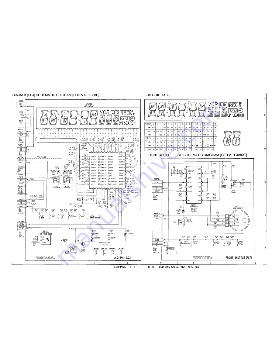 Hitachi VT-FX840E Service Manual Download Page 61