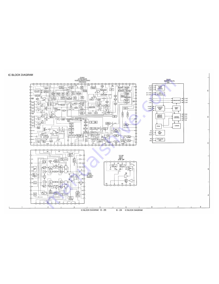 Hitachi VT-FX840E Service Manual Download Page 69