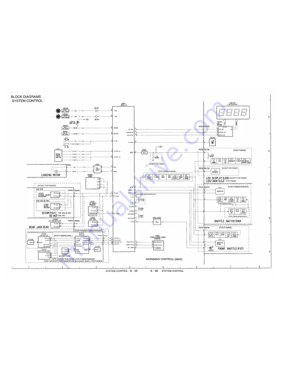 Hitachi VT-FX840E Service Manual Download Page 79