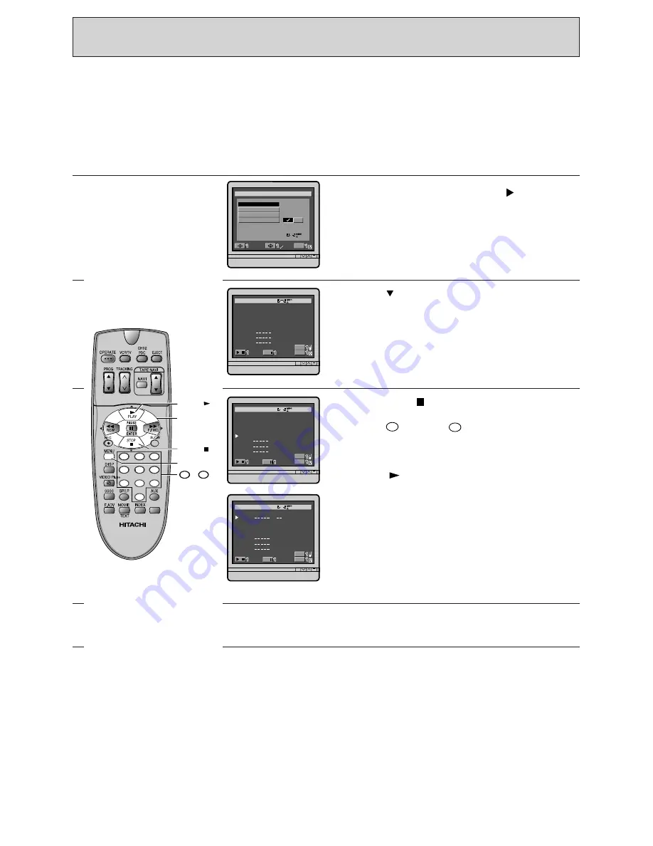 Hitachi VT-FX960E Скачать руководство пользователя страница 16