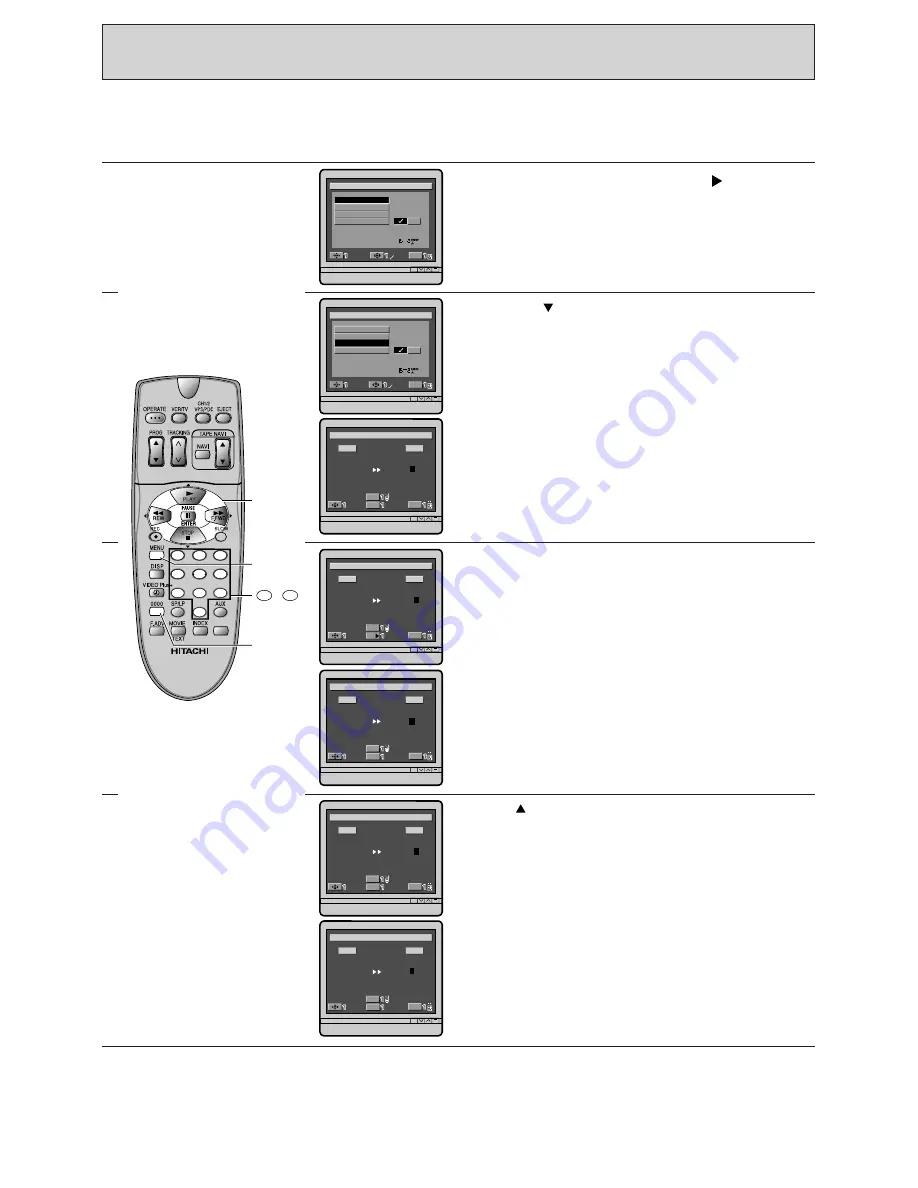 Hitachi VT-FX960E Instruction Manual Download Page 18