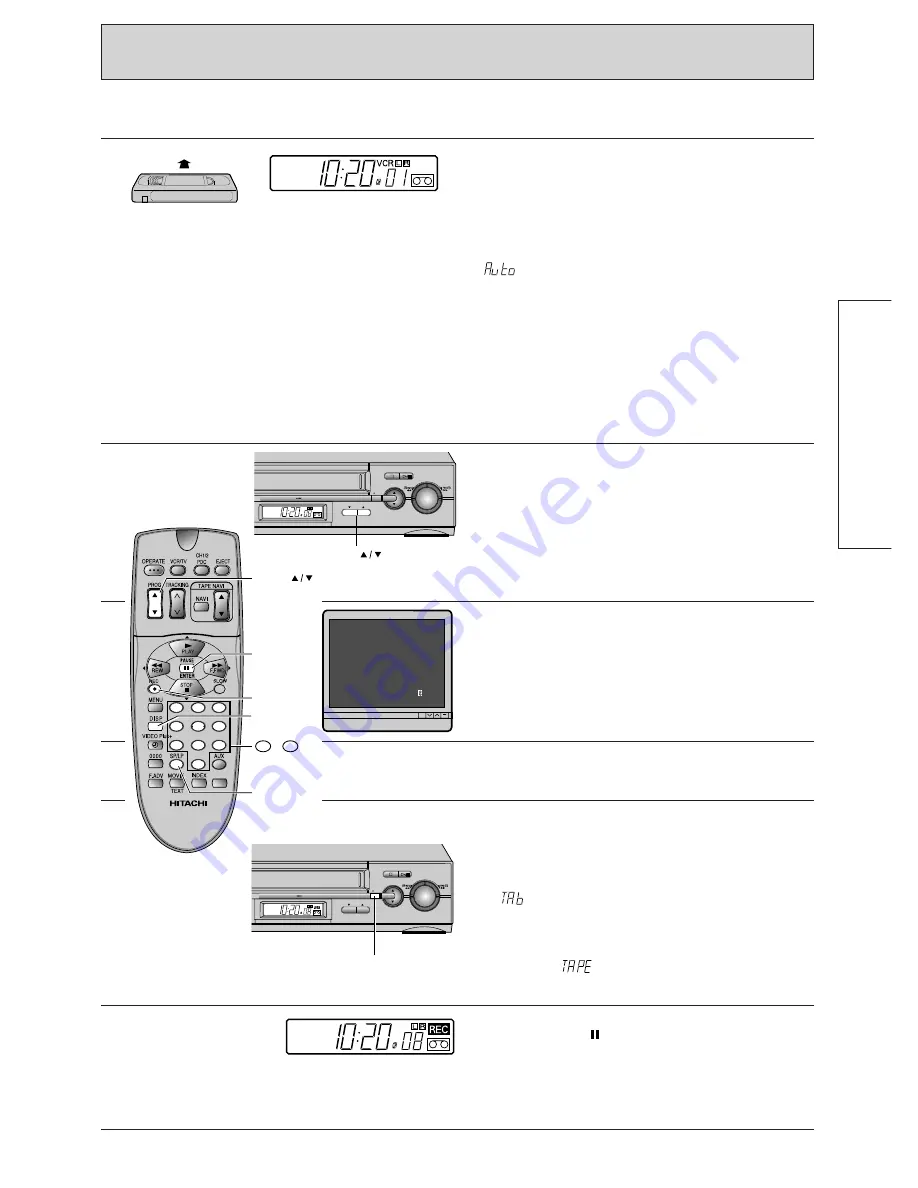 Hitachi VT-FX960E Instruction Manual Download Page 27