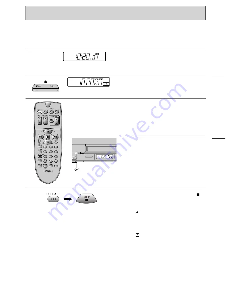 Hitachi VT-FX960E Instruction Manual Download Page 31