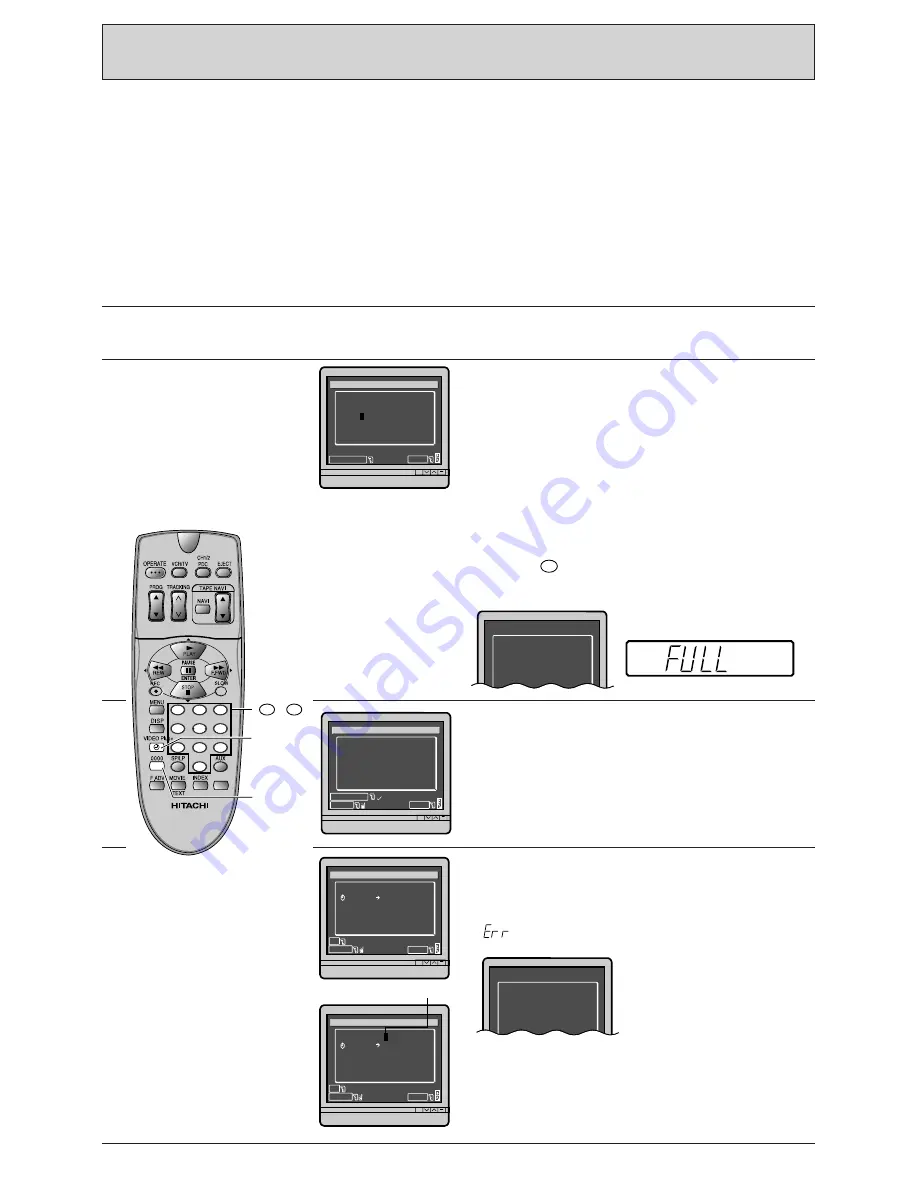 Hitachi VT-FX960E Instruction Manual Download Page 32